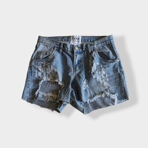 One by One Teaspoon Lonely Boys Shorts